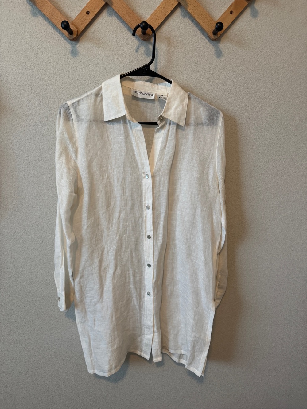 Bloomingdale's Women’s silk-linen tunic